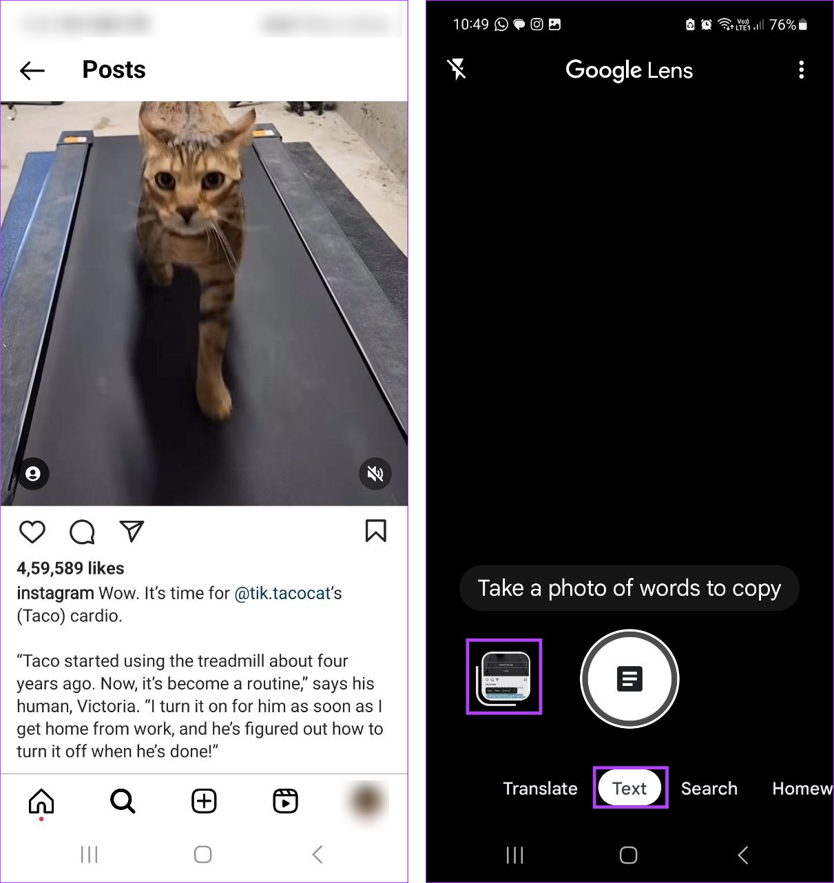 4 façons simples de copier du texte à partir d'une publication Instagram
