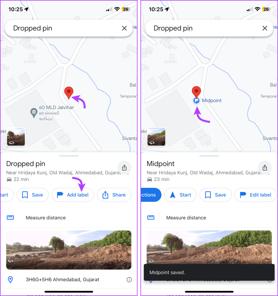 Come trovare il punto a metà strada su Google Maps