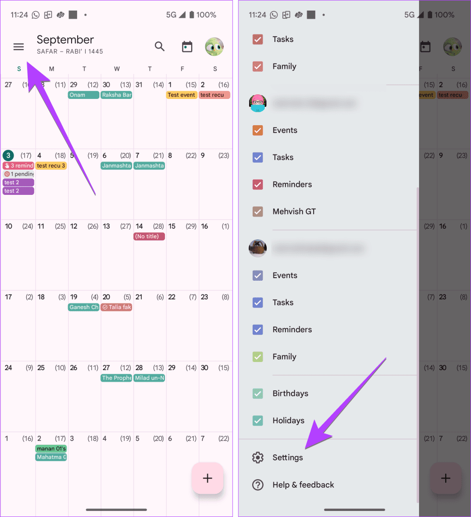 3 formas de cambiar colores en Google Calendar