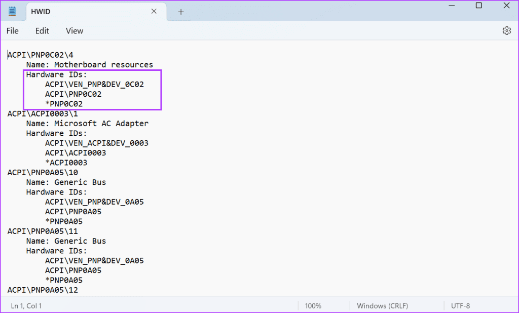 4 formas rápidas de verificar la identificación de hardware (HWID) de un dispositivo en Windows 11