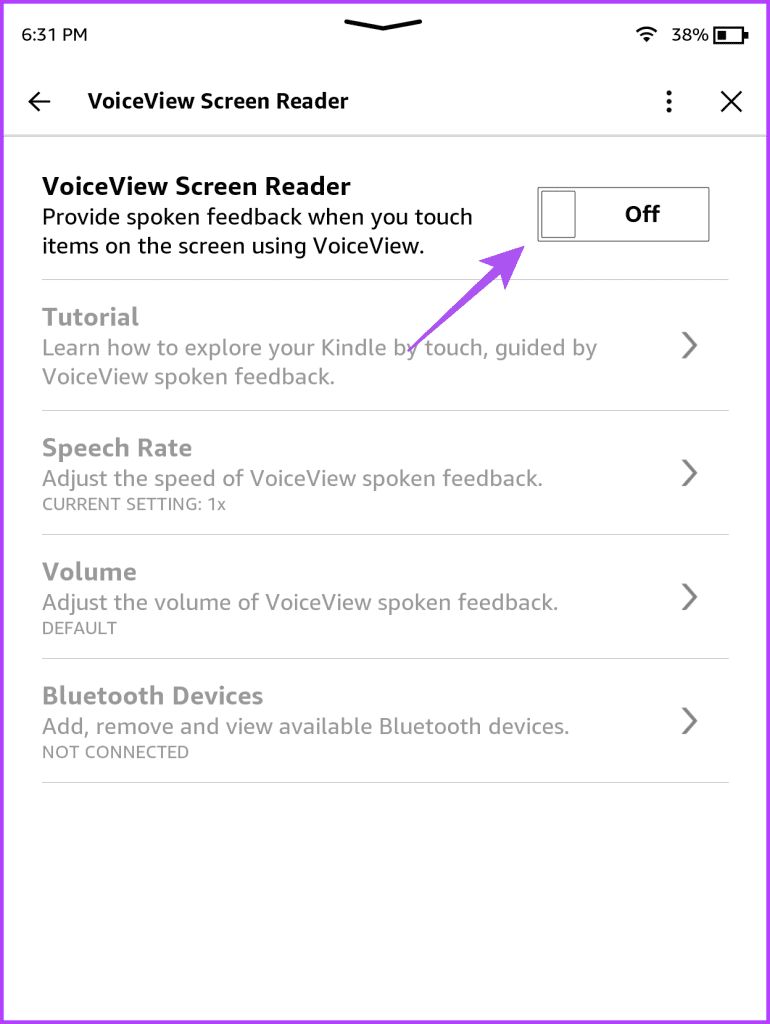 Comment utiliser la synthèse vocale sur Amazon Kindle