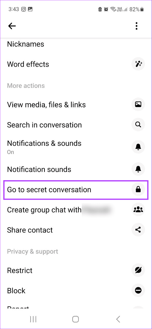 Como visualizar conversas secretas no Messenger