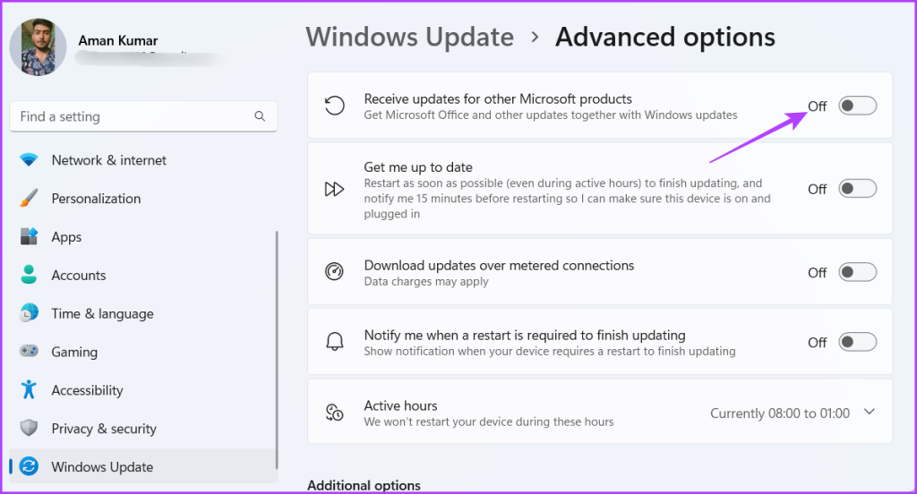 4 modi migliori per disabilitare gli aggiornamenti di Office su Windows 11