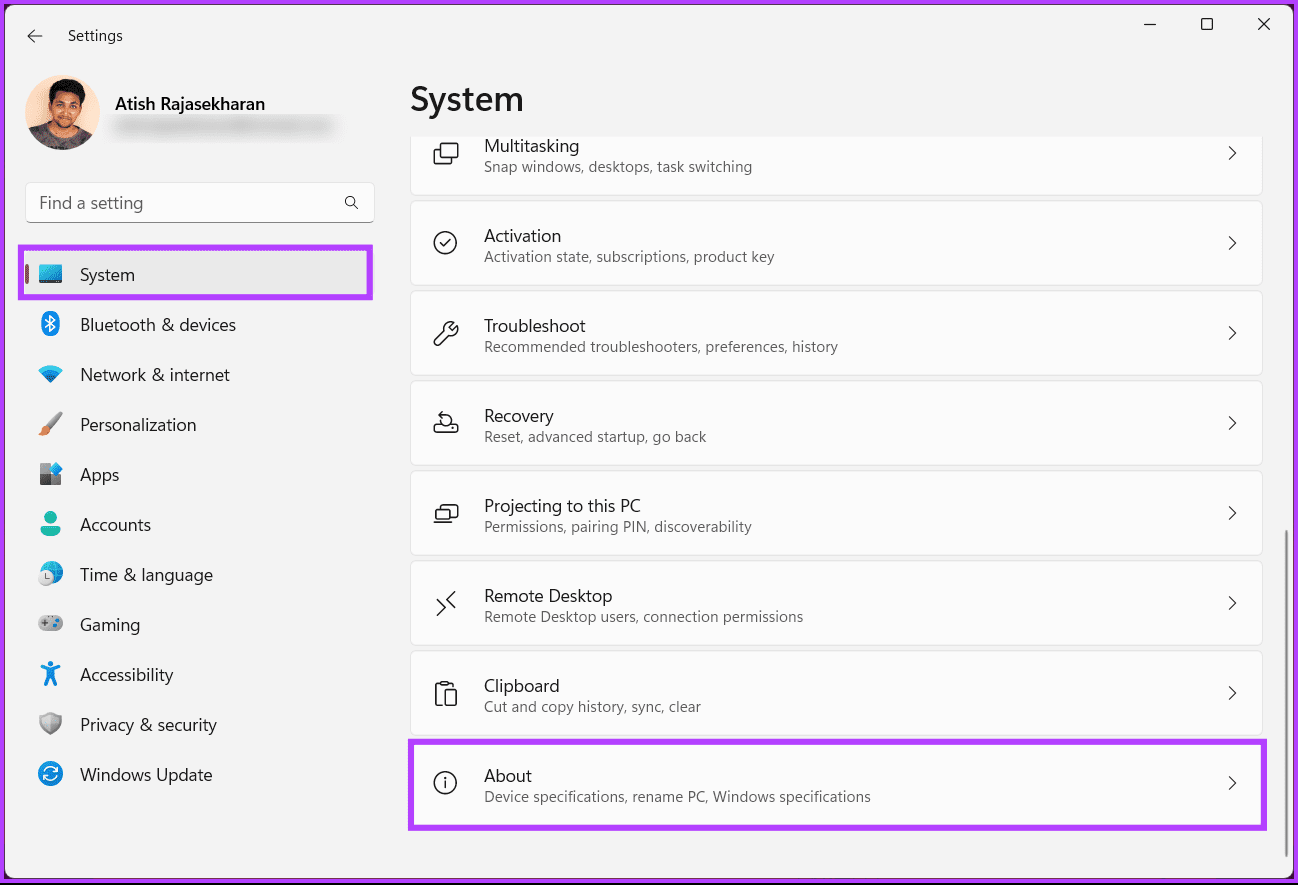 6 maneiras de encontrar o nome do computador no Windows 11 e 10