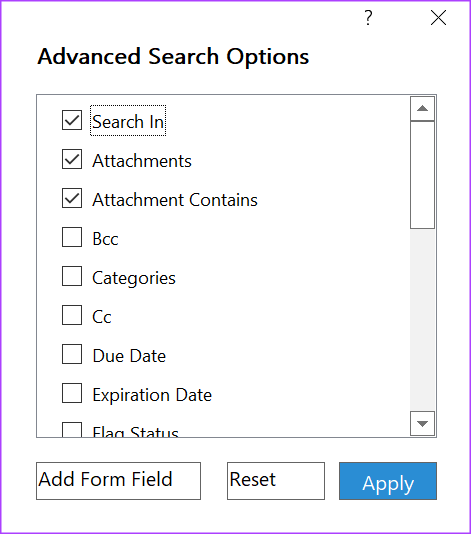 Een handleiding voor het gebruik van de zoekbalk en zoekoperatoren in Microsoft Outlook