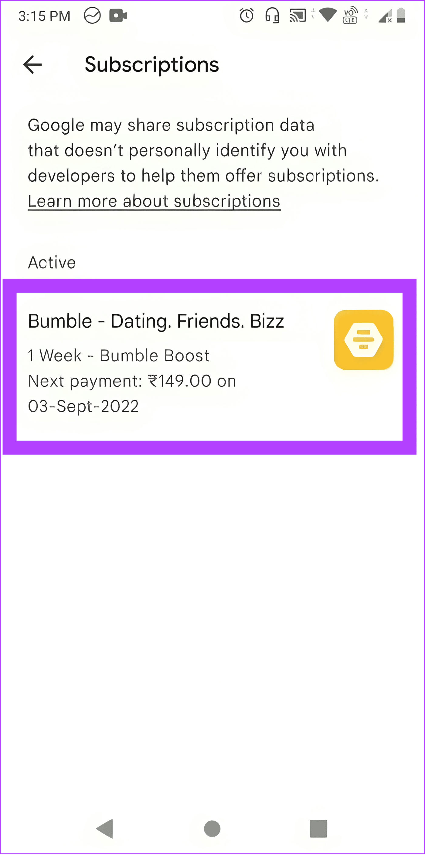 วิธียกเลิกการสมัครสมาชิก Bumble บน iPhone และ Android