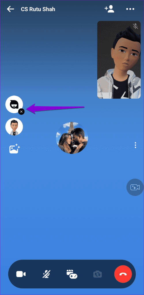 Instagram および Facebook Messenger でのビデオ通話中にアバターを使用する方法