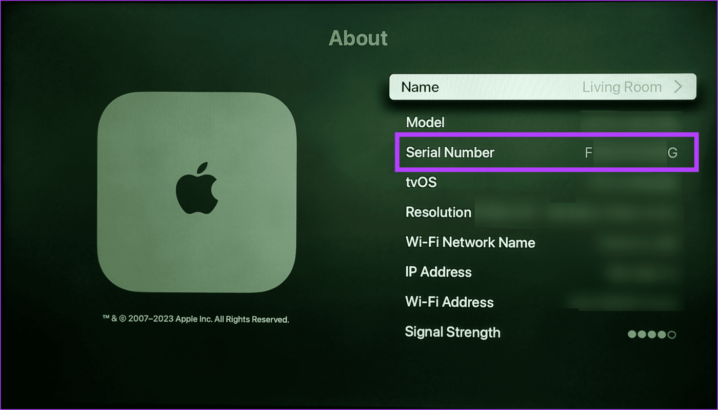 7 sposobów na znalezienie numeru seryjnego Apple TV