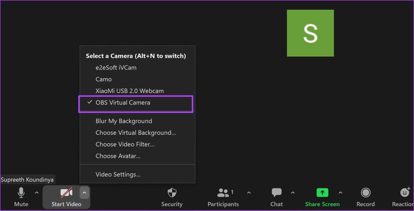 Como configurar a câmera virtual OBS no Windows e Mac