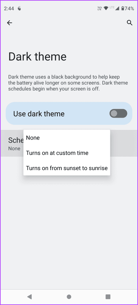 6 migliori soluzioni per la modalità oscura che non funziona in Chrome su Android e iPhone