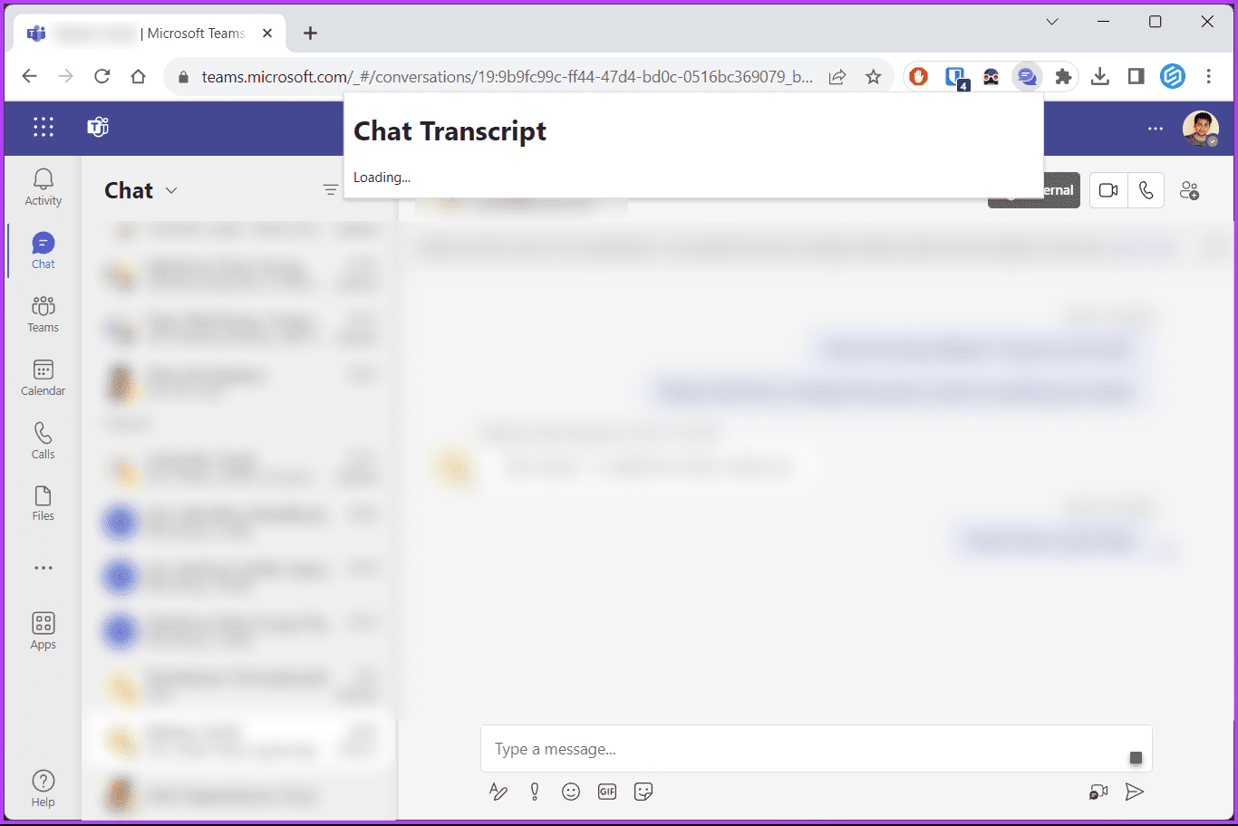 6 modi per esportare la cronologia chat di Microsoft Teams