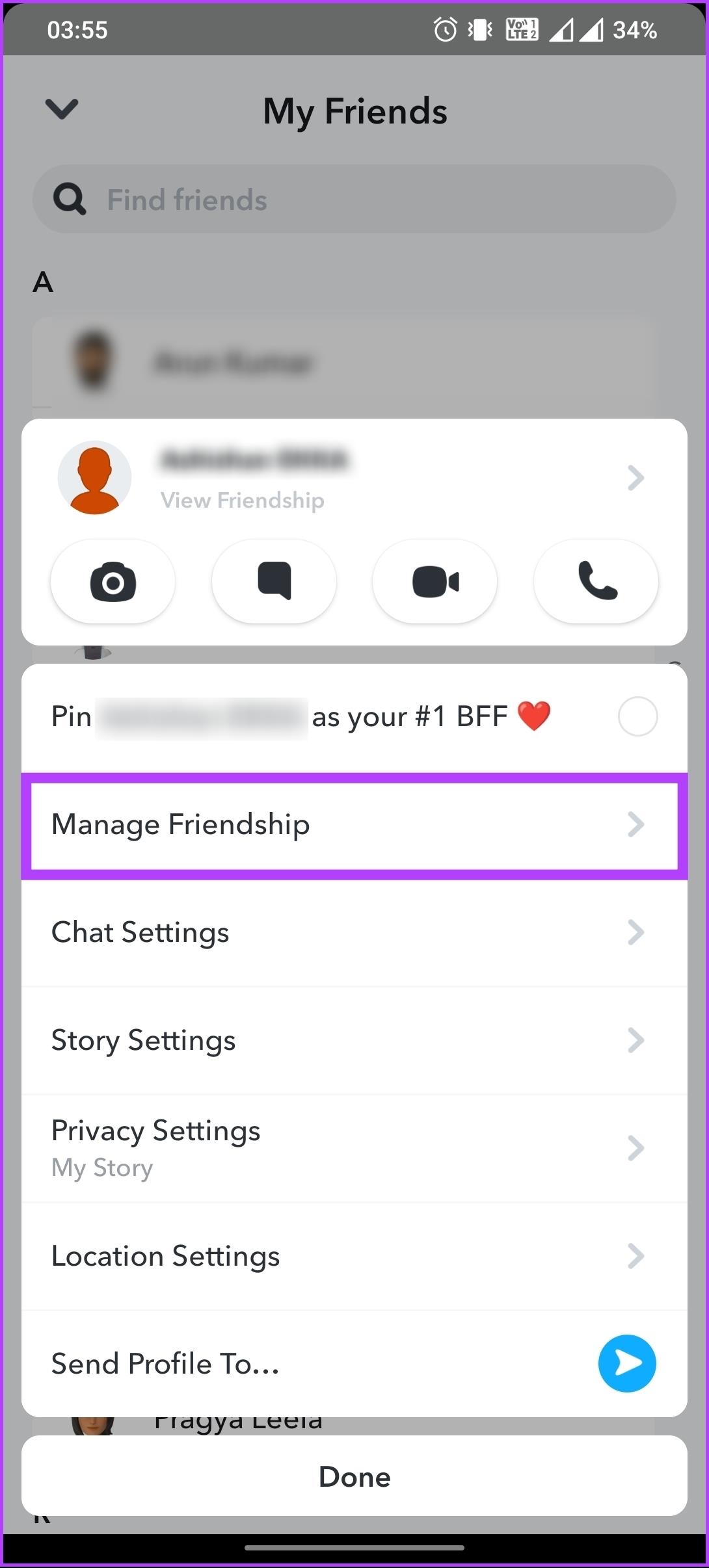 วิธีลบเพื่อนใน Snapchat: 2 วิธีด่วน