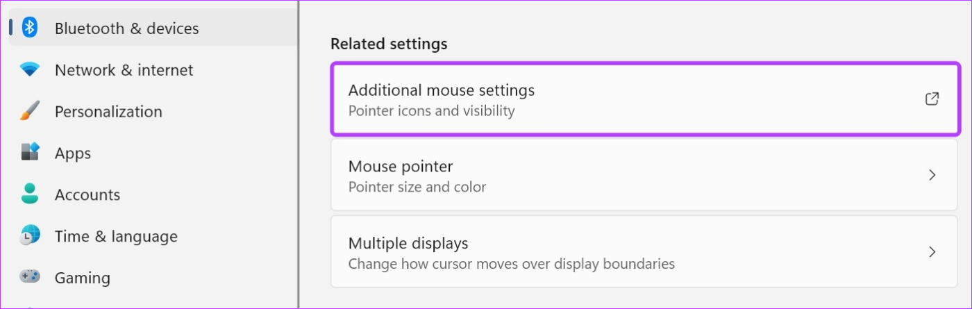 Comment modifier la sensibilité de la souris (DPI) et d'autres paramètres dans Windows 11