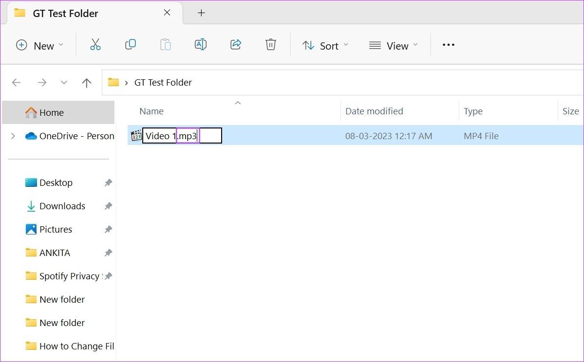 4 façons simples de modifier le type de fichier (extension) sous Windows 11