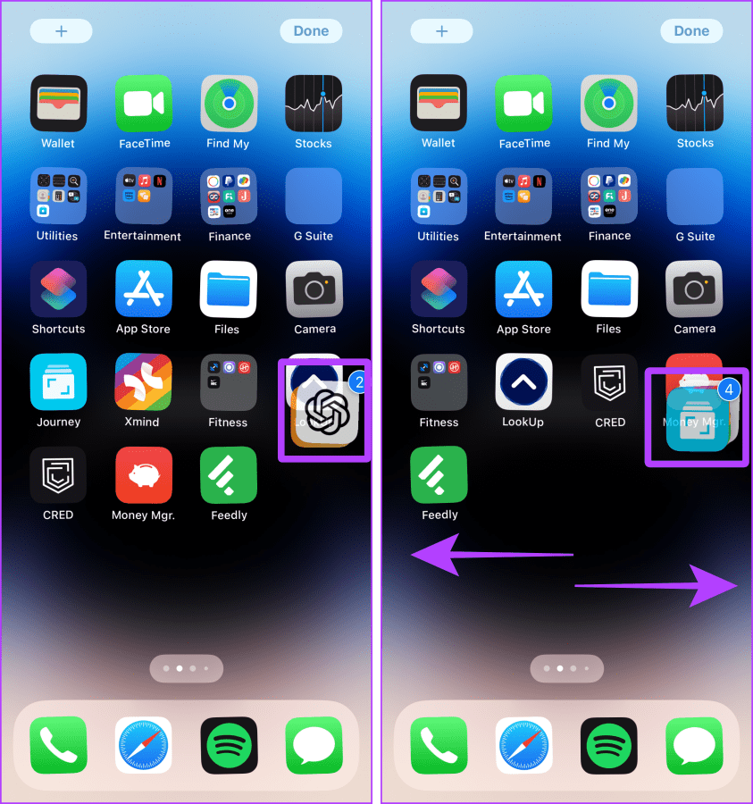 iPhoneでアプリを移動または並べ替える方法