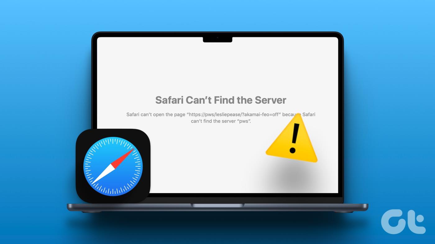 13 meilleures façons de réparer Safari ne trouve pas de serveur sur Mac