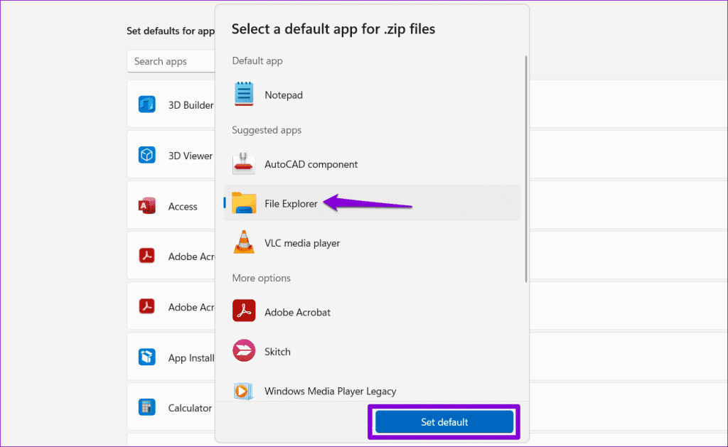 Las 7 soluciones principales para la opción 'Comprimir en archivo ZIP' que no funciona en Windows 11