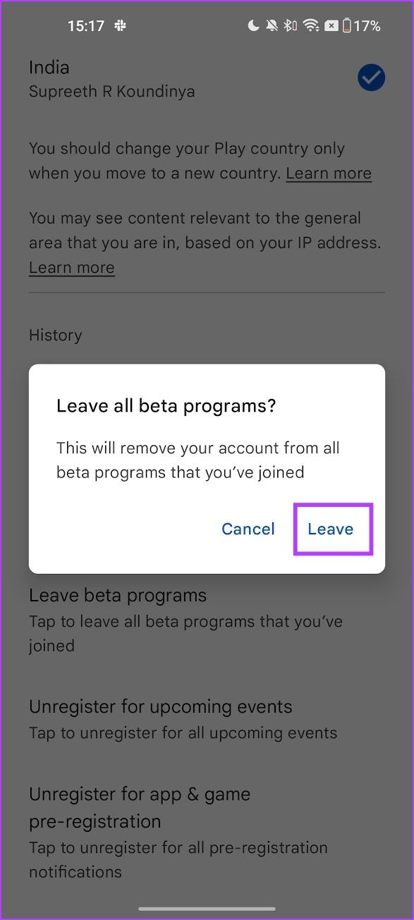 Jak opuścić program beta w sklepie Google Play