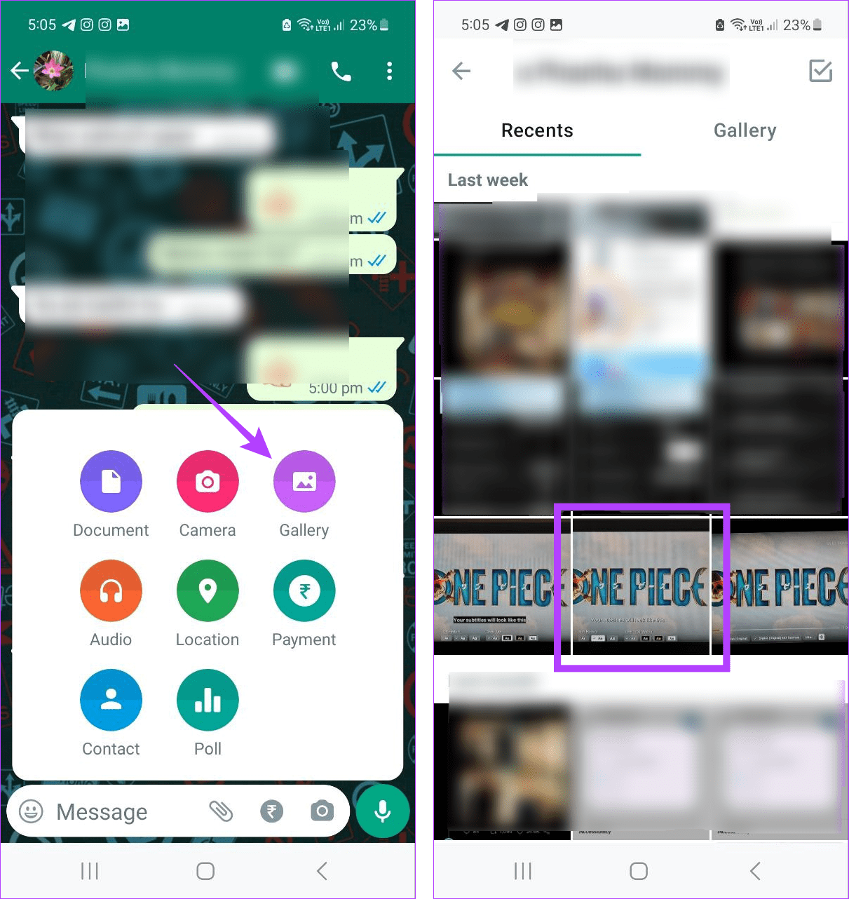 Come inviare foto e video HD su WhatsApp