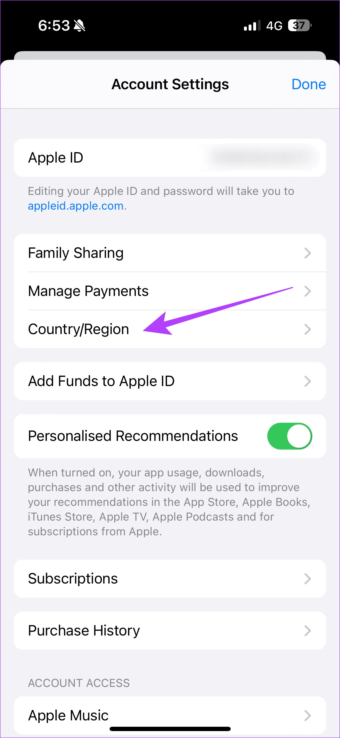 كيفية تنزيل التطبيقات غير المتوفرة في منطقتك على iPhone