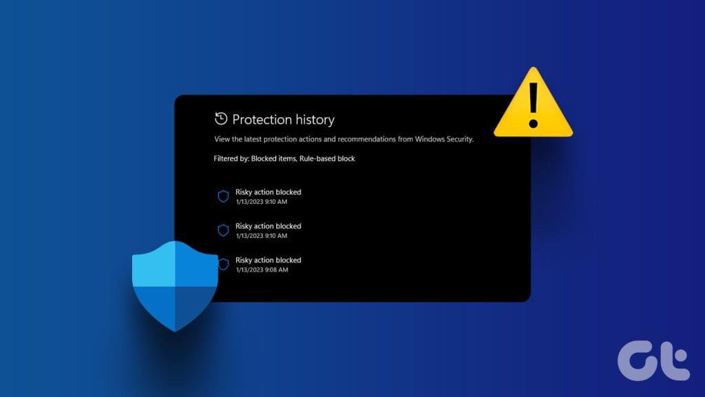 การแก้ไข 6 อันดับแรกสำหรับประวัติการป้องกันความปลอดภัยของ Windows ที่หายไป