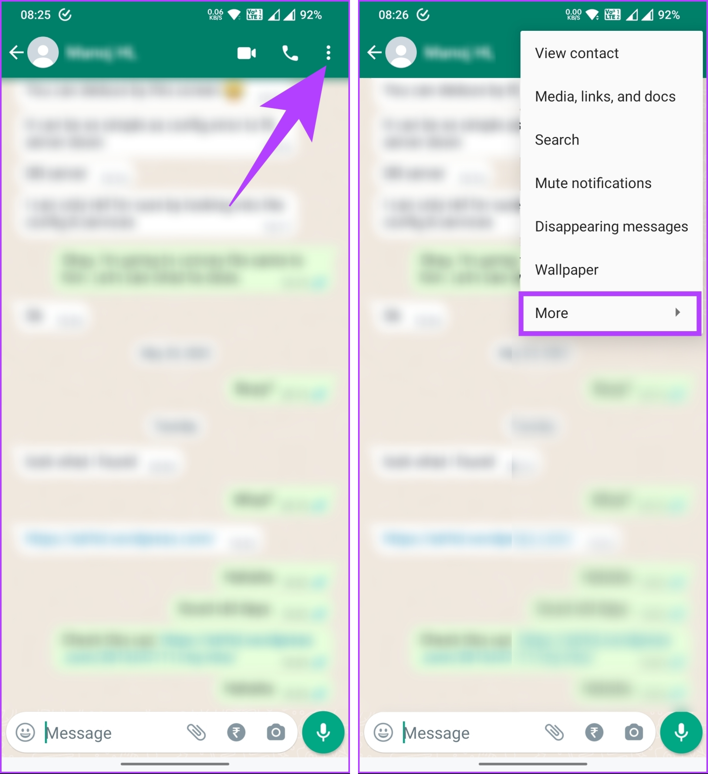 كيفية تصدير دردشة WhatsApp إلى PDF على Android أو iOS