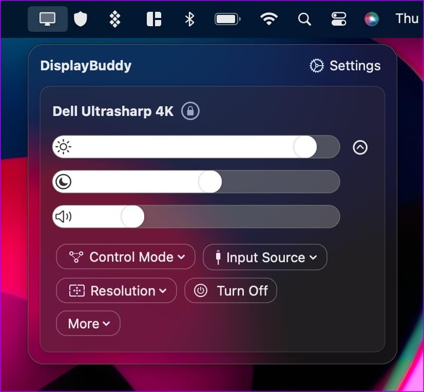 Três maneiras principais de controlar o brilho do monitor externo no Mac