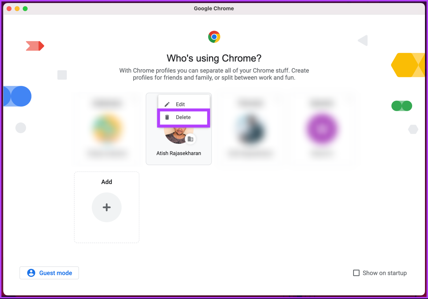 Come rimuovere un account Google da Chrome