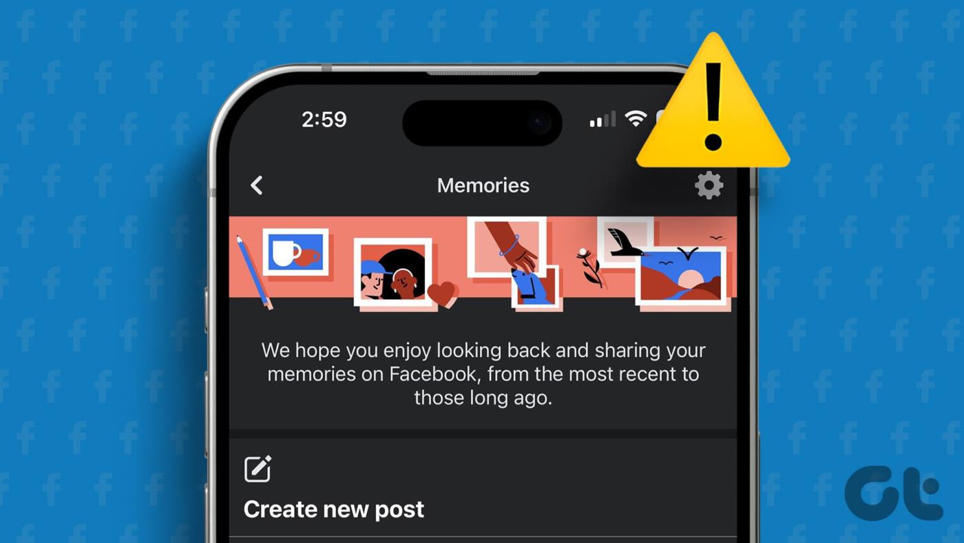7 maneiras de consertar as memórias do Facebook que não funcionam