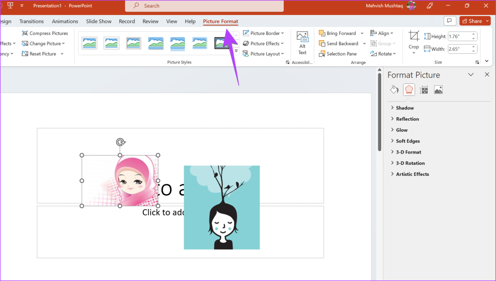 4 façons de recadrer une image en cercle dans PowerPoint