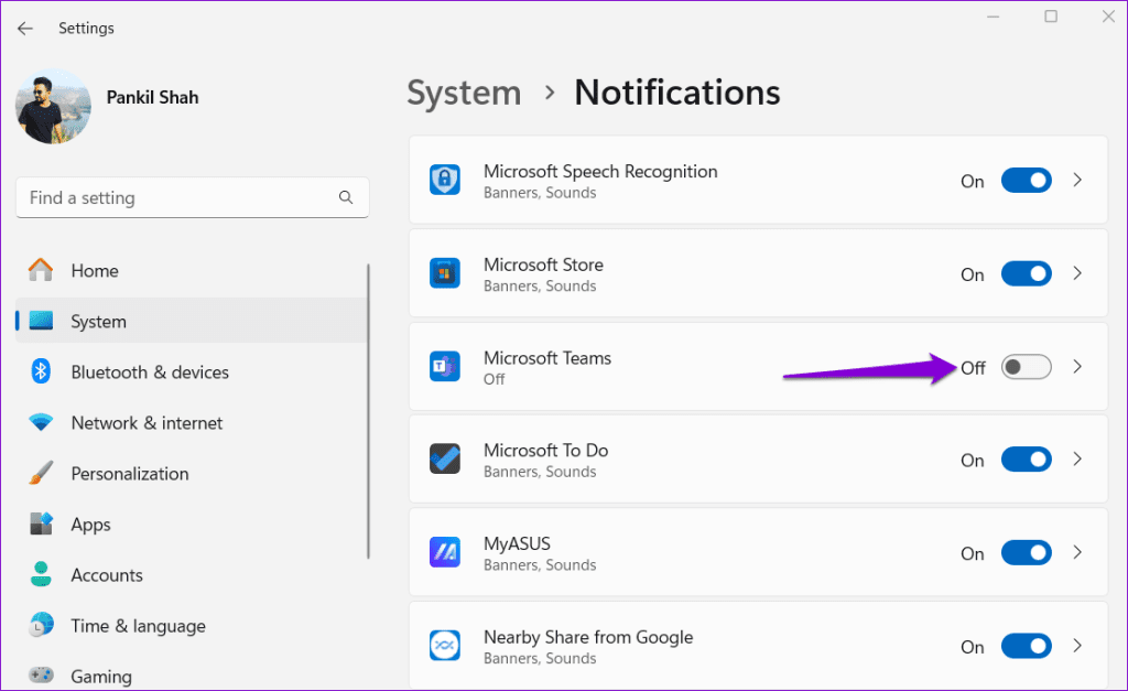 Les 6 principaux correctifs pour la notification de Microsoft Teams ne disparaîtront pas sous Windows