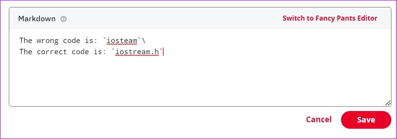 マークダウンモードを使用してRedditでテキストの書式設定を使用する方法