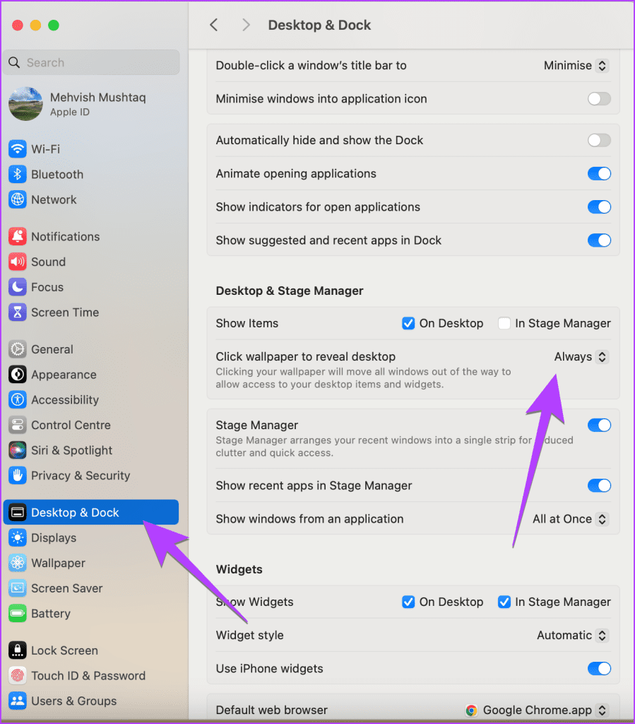 4 modi per mostrare il desktop su un Mac
