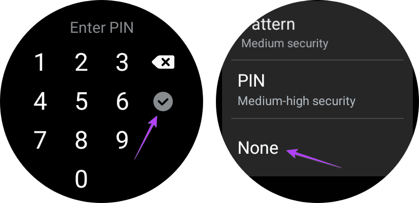 Comment supprimer le code PIN de sécurité de la Samsung Galaxy Watch