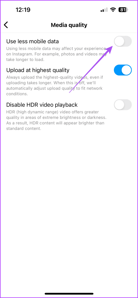 Las 5 mejores soluciones para videos HDR que no se reproducen en Instagram en iPhone y Android