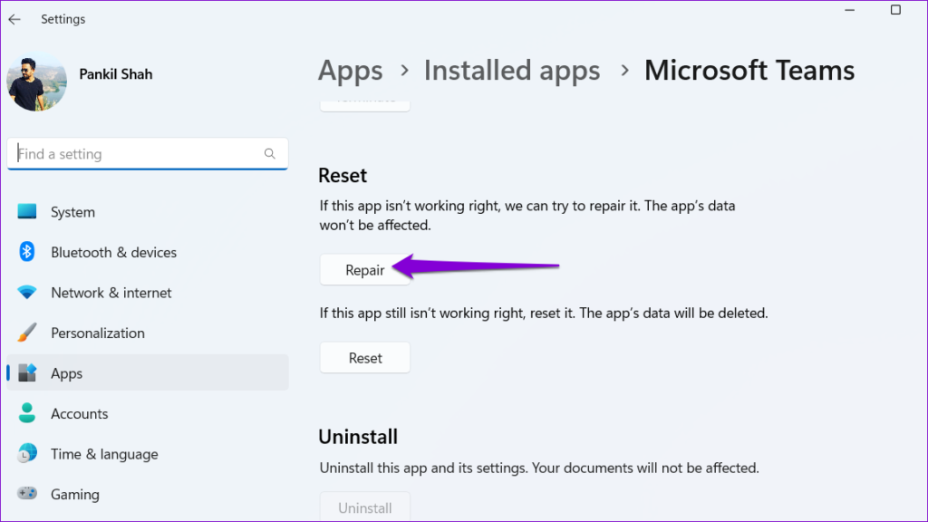 Les 6 principaux correctifs pour la notification de Microsoft Teams ne disparaîtront pas sous Windows