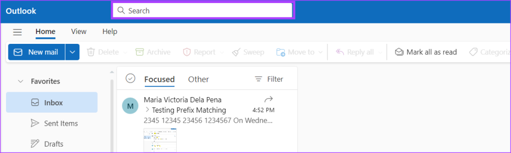 Una guida all'utilizzo della barra di ricerca e degli operatori di ricerca in Microsoft Outlook