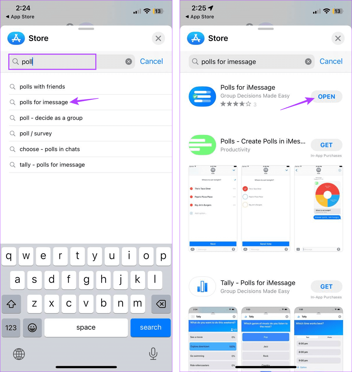 Cómo crear una encuesta en iMessage en iPhone y iPad