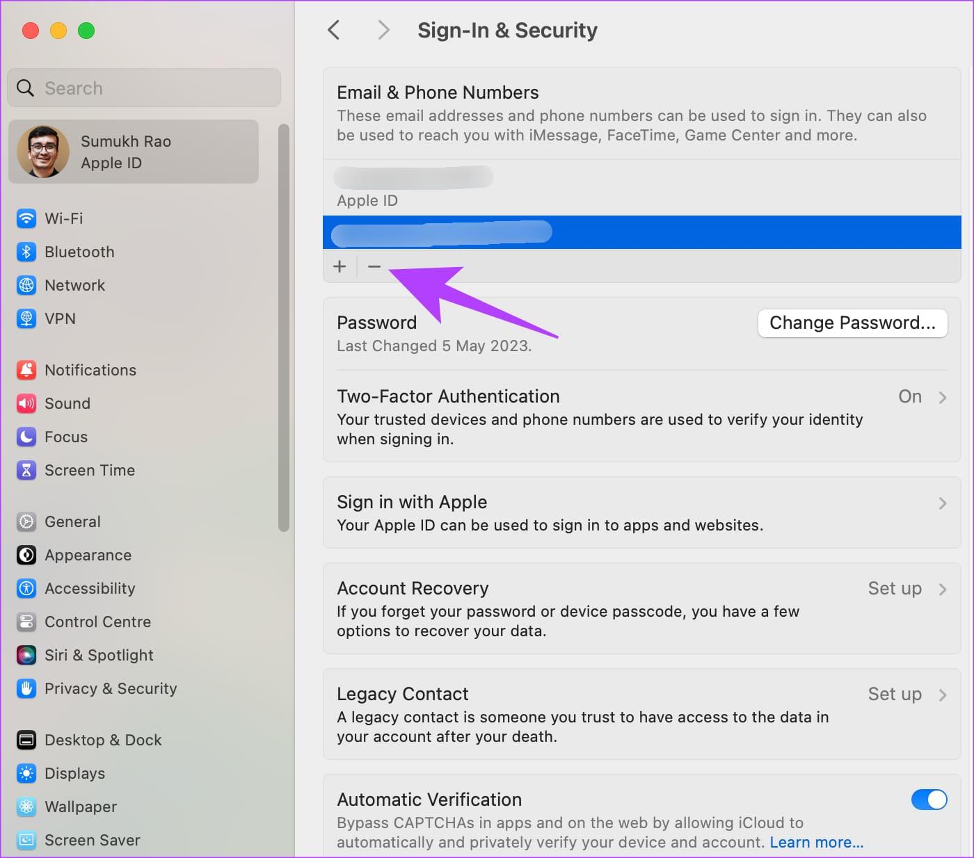 如何變更與 Apple ID 相關的電話號碼