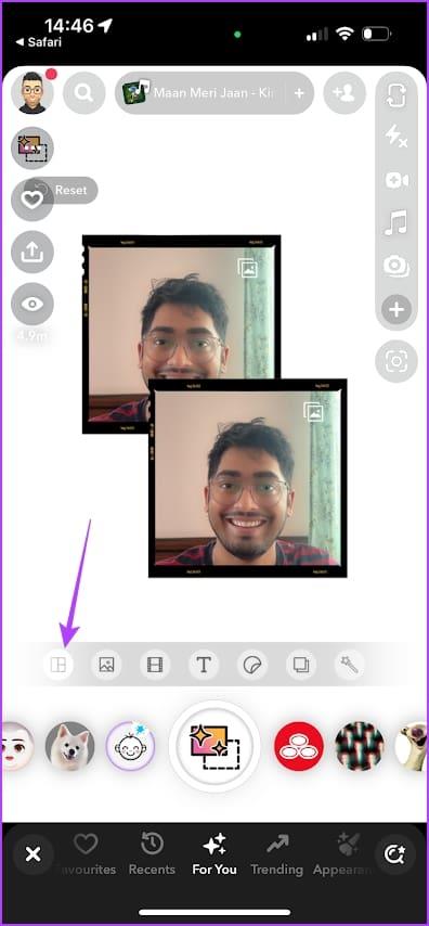 Cómo hacer un collage en Snapchat en iPhone y Android