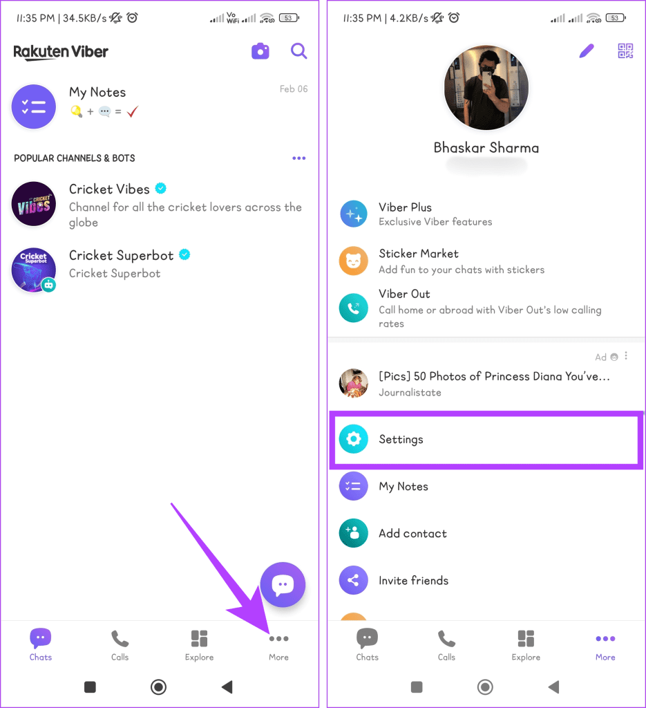 Comment bloquer ou débloquer quelqu'un sur l'application Viber