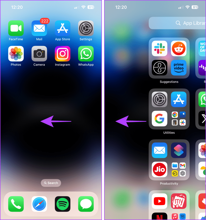 Comment déplacer ou réorganiser des applications sur iPhone