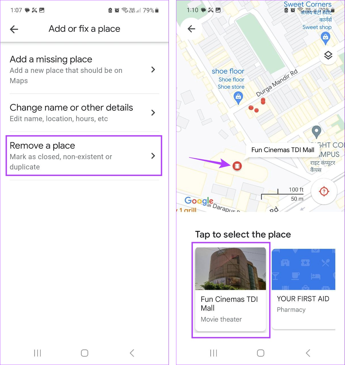 Como adicionar um local ou endereço ausente no Google Maps