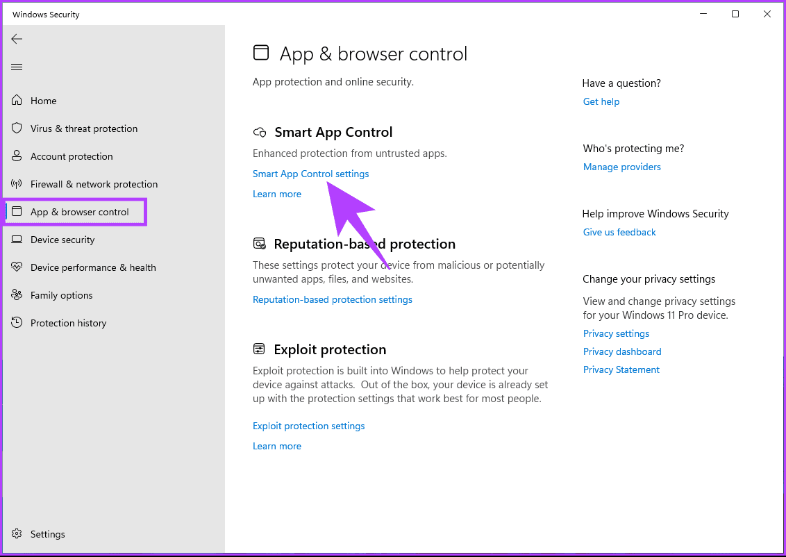 Como ativar ou desativar o Smart App Control no Windows 11