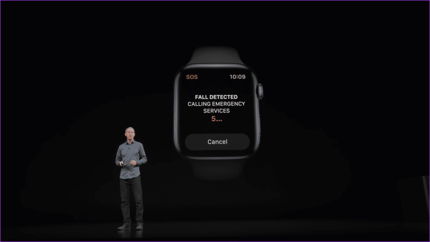 Apple Watch で転倒検出を設定して使用する方法