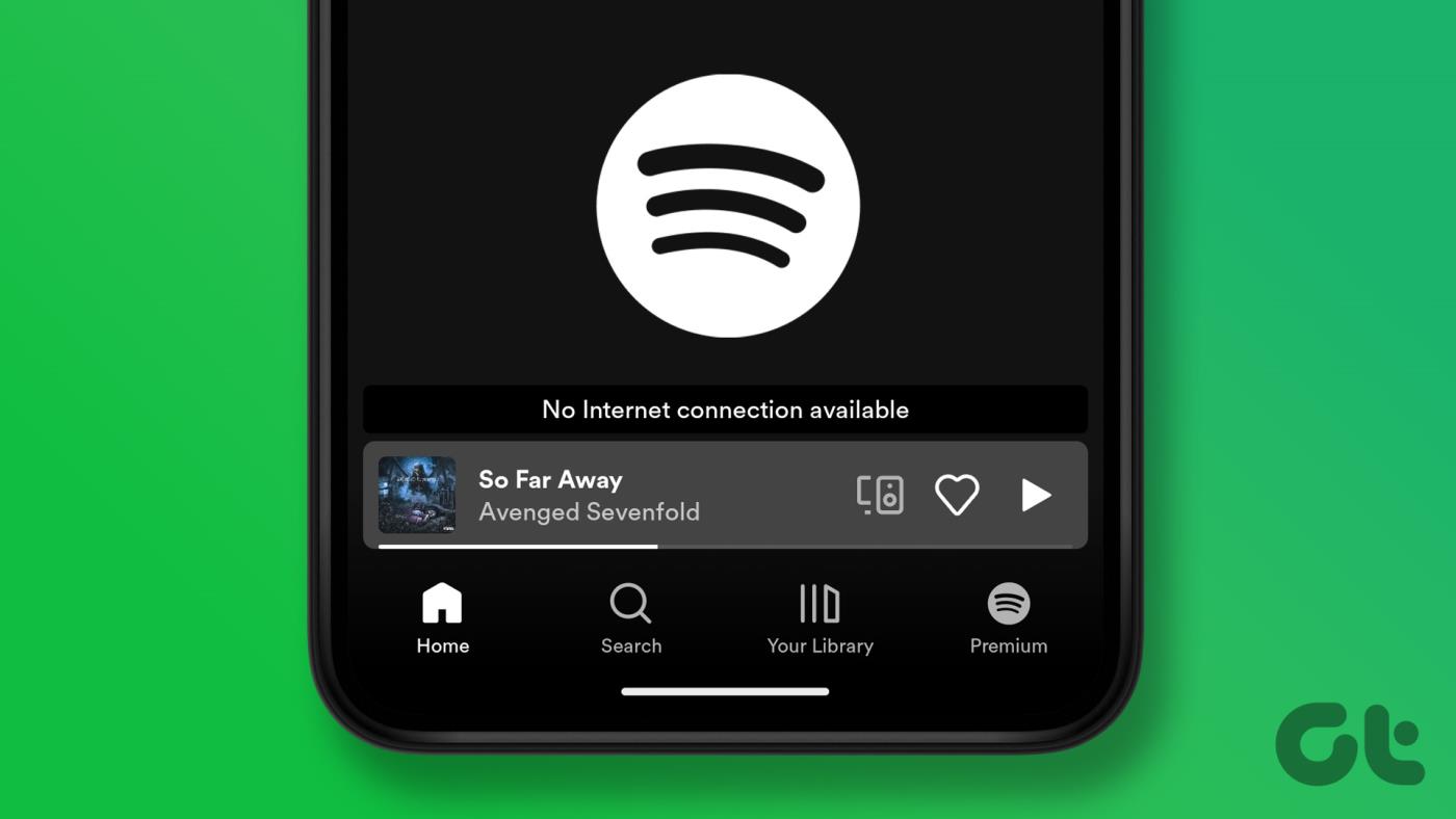 Android에서 Spotify 인터넷 연결을 사용할 수 없음 오류를 수정하는 상위 6가지 방법