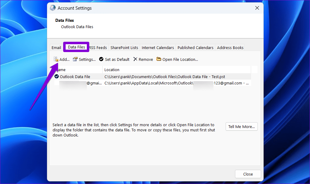 5 modi per correggere l'errore "Impossibile accedere al file di dati di Outlook" su Windows