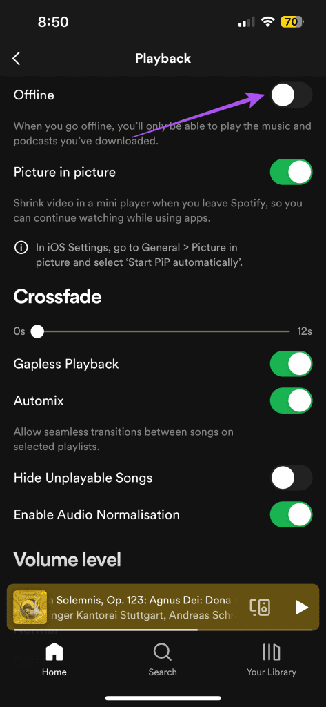 7 การแก้ไขที่ดีที่สุดสำหรับ Spotify ไม่เล่นเพลงที่ดาวน์โหลดบน Android และ iPhone