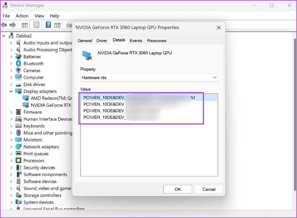 4 วิธีด่วนในการตรวจสอบรหัสฮาร์ดแวร์ (HWID) ของอุปกรณ์ใน Windows 11