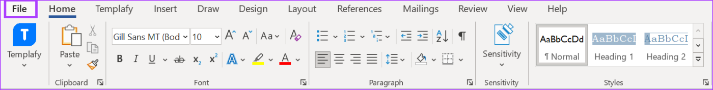 造訪 Microsoft Word 中的頁面設定對話方塊的 4 種最佳方法